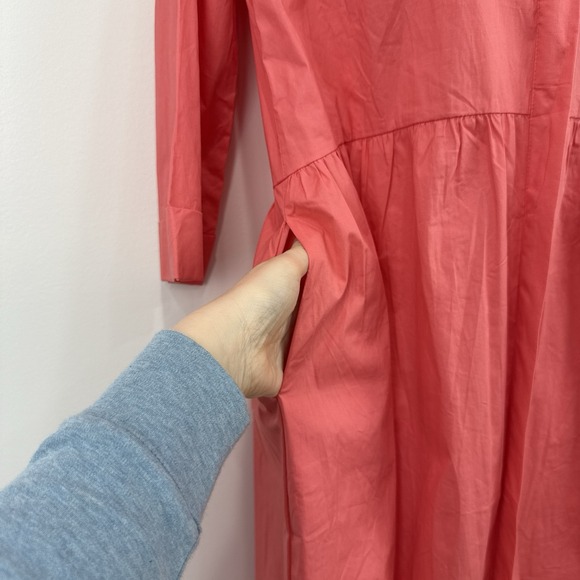 Tuckernuck Coral Royal Shirt Dress - Picture 10 of 15